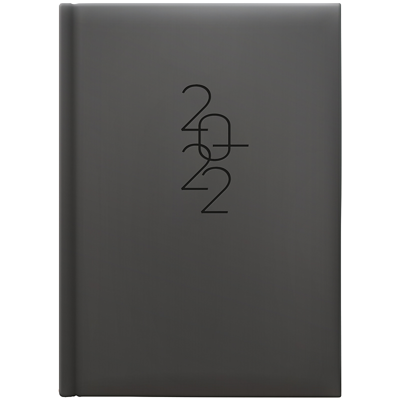 Ежедневник датированный 2022 карманный Графо, 10х14см., серебр. Brunnen - фото 1