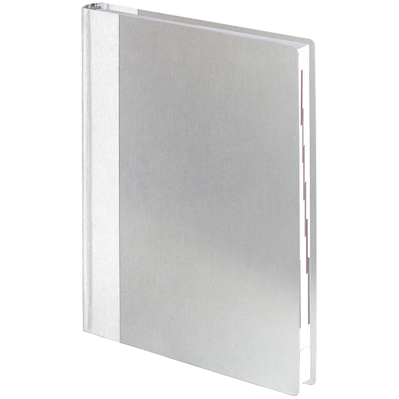 Щоденник датований 2022 Стандарт Aluminium, 14,5х20,6см., срібл. Brunnen - фото 1