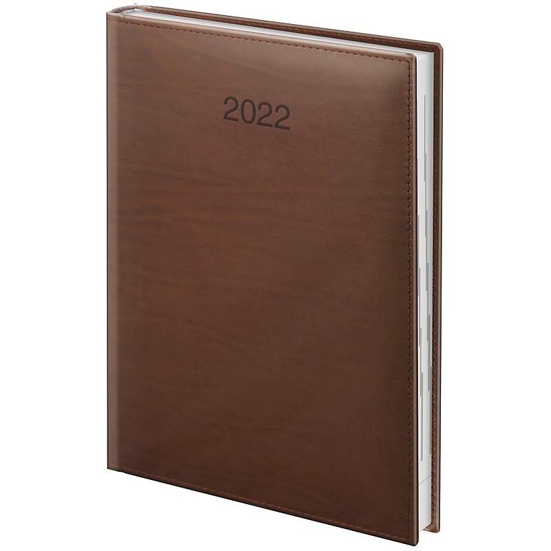 Ежедневник датированный 2022 Стандарт LaFontaine, 14,5х20,6см., коньяч. Brunnen - фото 2