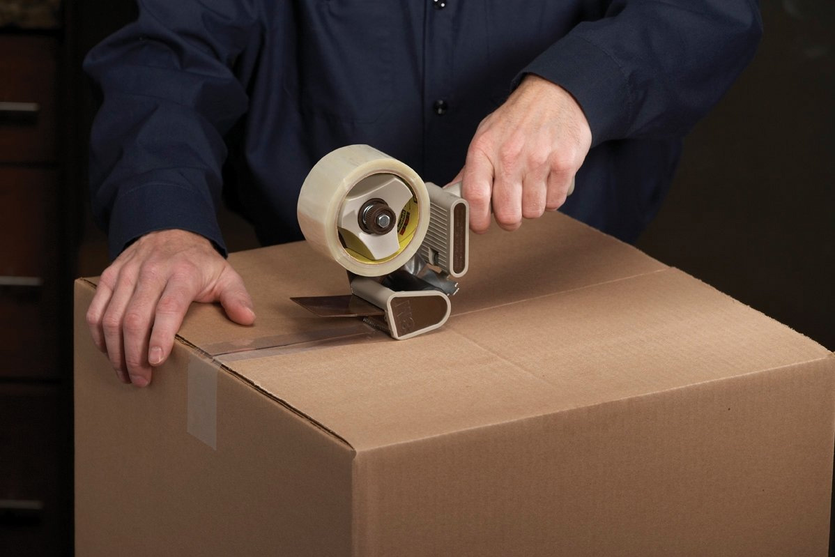 Скотч 48мм.*60м. (66ярд), 45мкм, упаковочный, син. Украина - фото 1