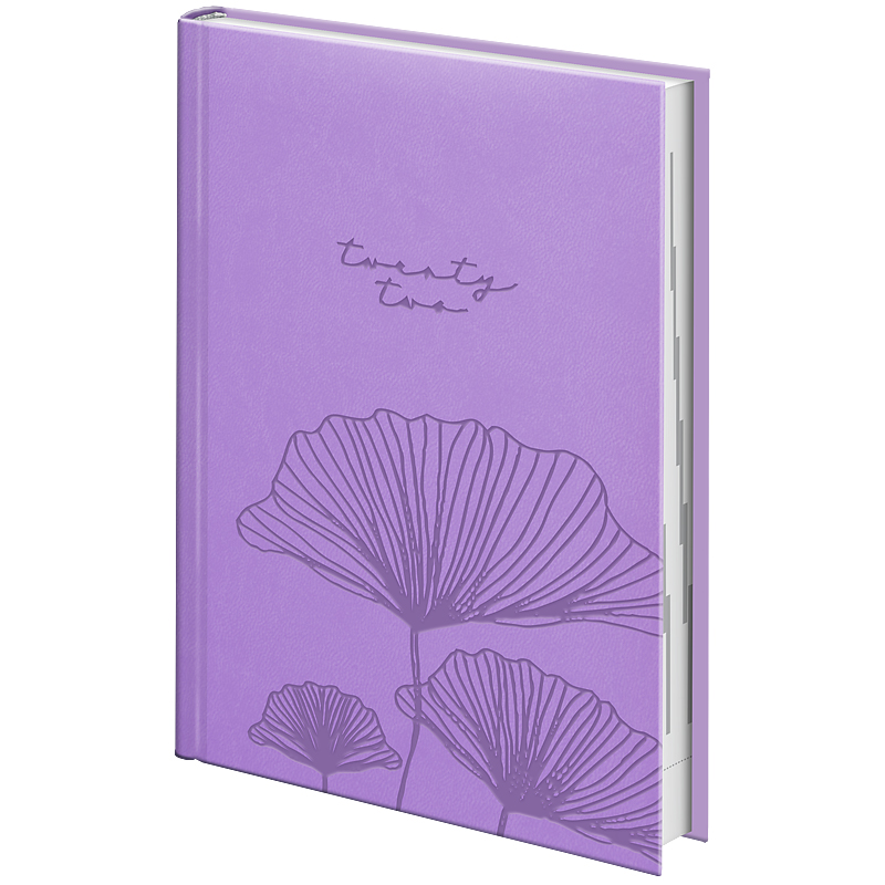 Щоденник датований 2022 Стандарт Torino Trend, 14,5х20,6см., лаванда Brunnen - фото 1