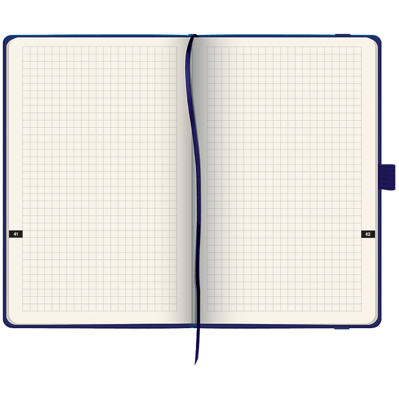 Еженедельник датированный 2022 Смарт Strong, 12,5х19,5см., син. Brunnen - фото 2