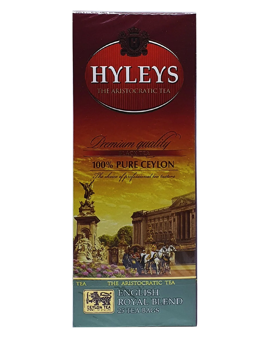 Чай чорний класичний Королівський купаж, 25пак. по 1,5г. Hyleys - фото 1