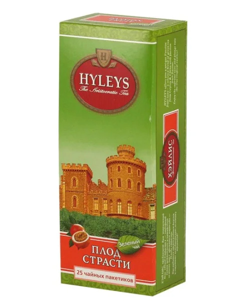 Чай зеленый ароматизированный Плод страсти, 25пак. по 1,5г. Hyleys - фото 1