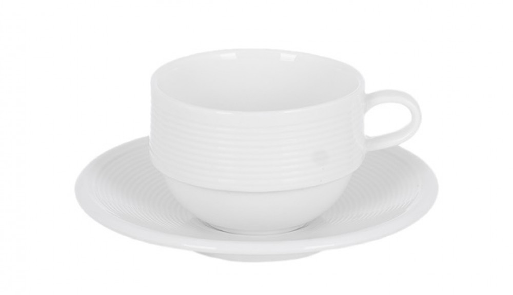 Сервіз для чаю на 2 персони Westhill Style 2*100мл., біл. Luminarc - фото 1