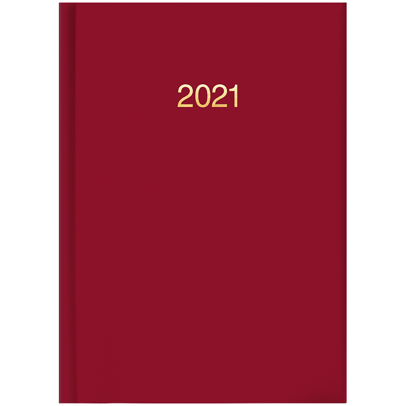 Ежедневник датированный карманный 2021 Miradur trend, красн. Brunnen - фото 1