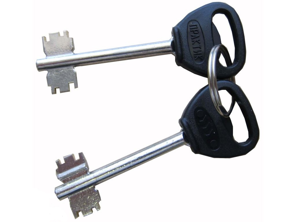 Сейф офисный (401*400*356мм.) ключевой замок, 1 дверь, 1 полка, T-40, серый AIKO - фото 2