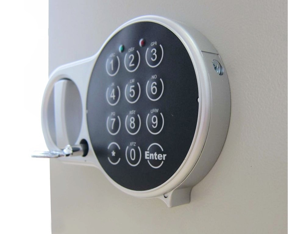 Сейф офисный (401*400*356мм.)  с электронным кодовым замком, 1 дверь, 1 полка, T - 40 EL, серый AIKO - фото 2