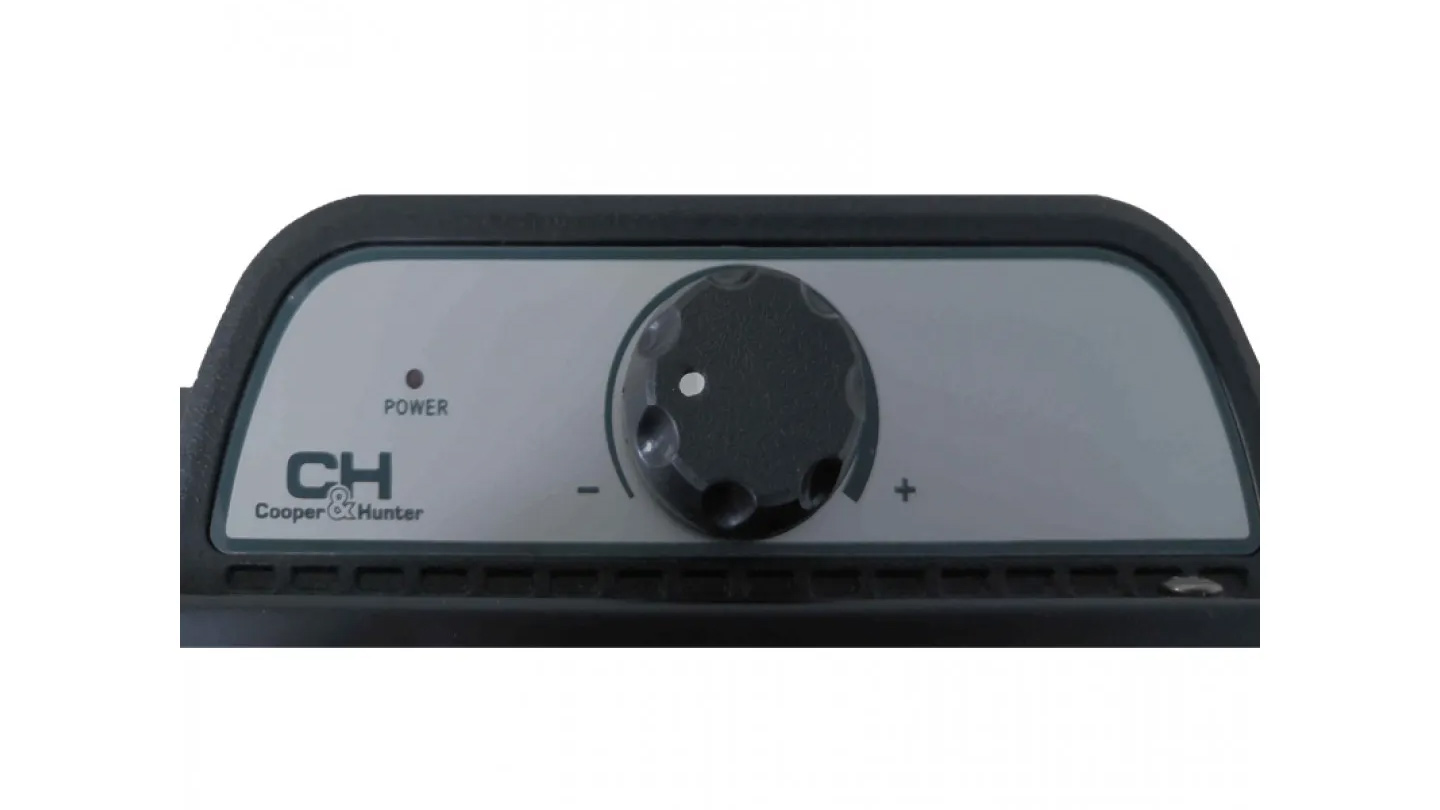 Обігрівач конвекторний C&H DOMESTIC BLACK СH-1500 MD, 0,75/1,5кВт., механічне керування, чорн. Cooper&Hunter - фото 2