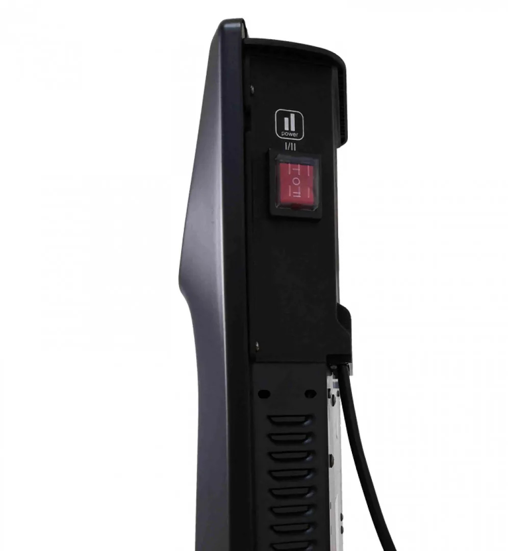 Обігрівач конвекторний C&H DOMESTIC BLACK СH-2000 MD, 1/2кВт., мех.кер., чорн. Cooper&Hunter - фото 1