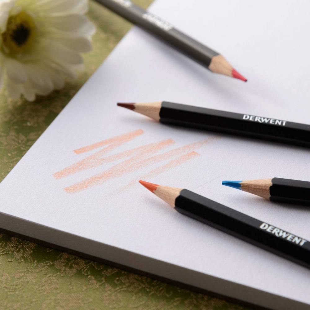 Олівці кольорові 24кол., Colour Penci, метал. коробка, асорті Derwent - фото 4