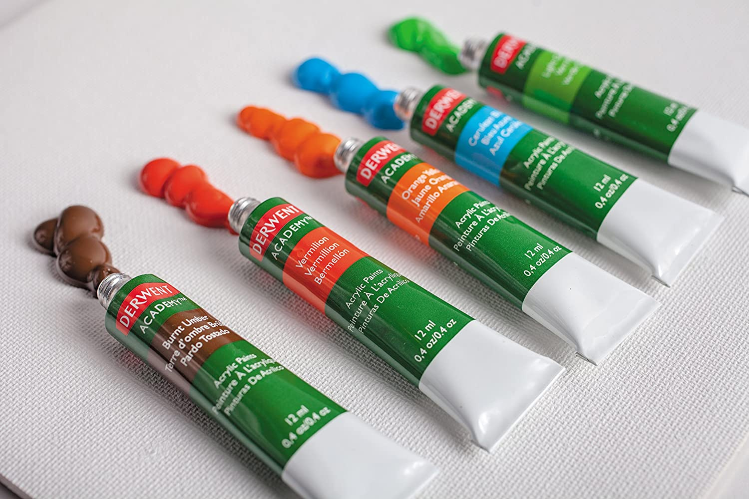 Фарби акварельні 24кол., у тюбику Derwent Academy, асорті Derwent - фото 3