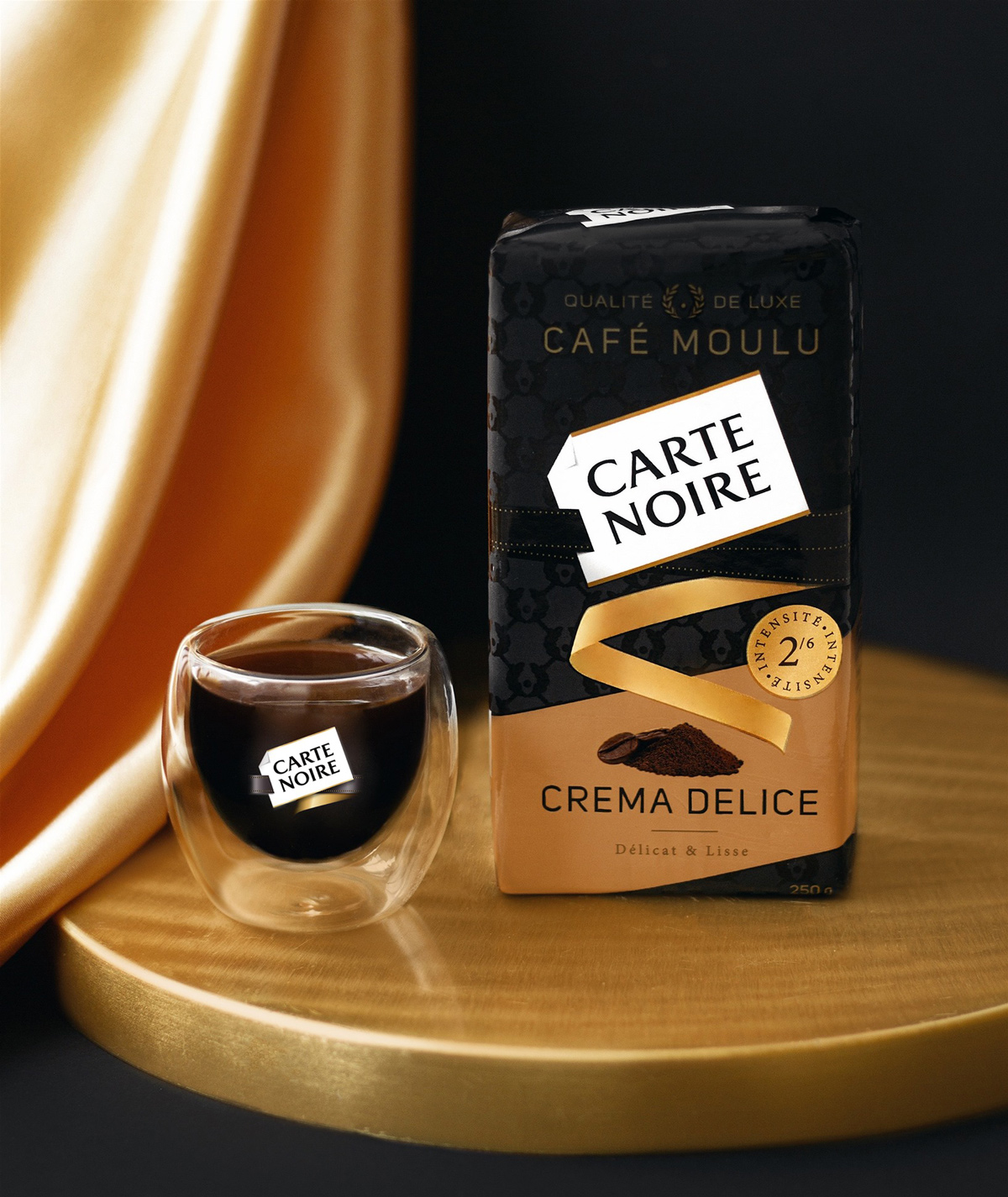 Кава мелена Carte Noire 250гр. Crema Delice Carte Noire - фото 3