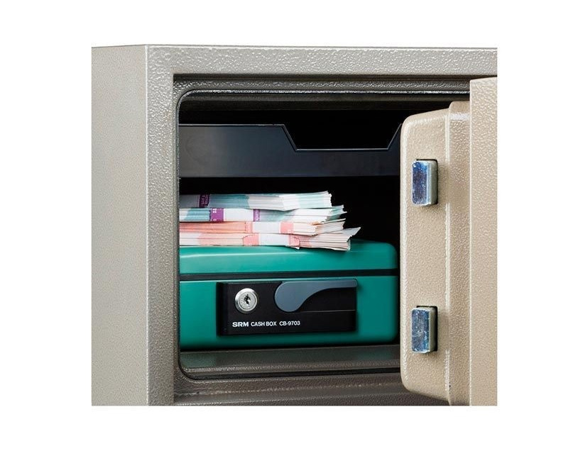 Сейф вогнетривкий (300*405*355), ключовий замок, FRS-30 KL, коричн. Valberg - фото 1