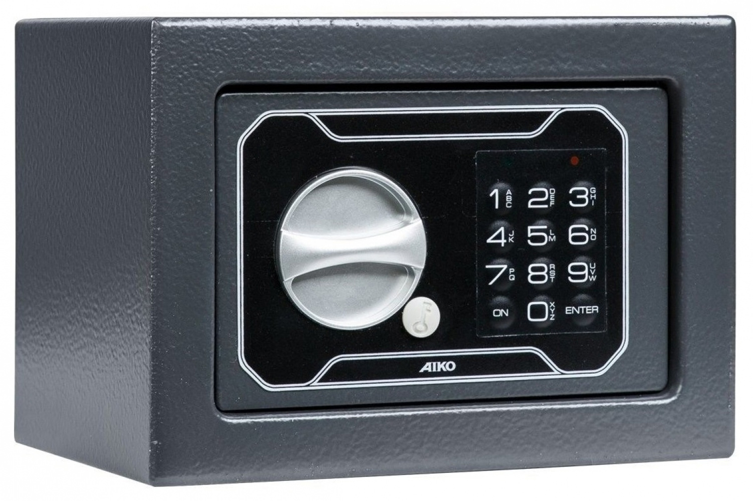 Сейф мебельный (140*195*140мм.) электронный кодовый замок, 1 дверь, T-140 EL, графит AIKO - фото 1