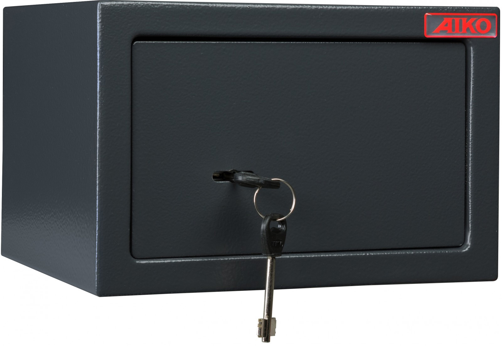Сейф мебельный (170*260*230мм.) ключевой замок, 1 дверь, T-170 KL, графит AIKO - фото 1