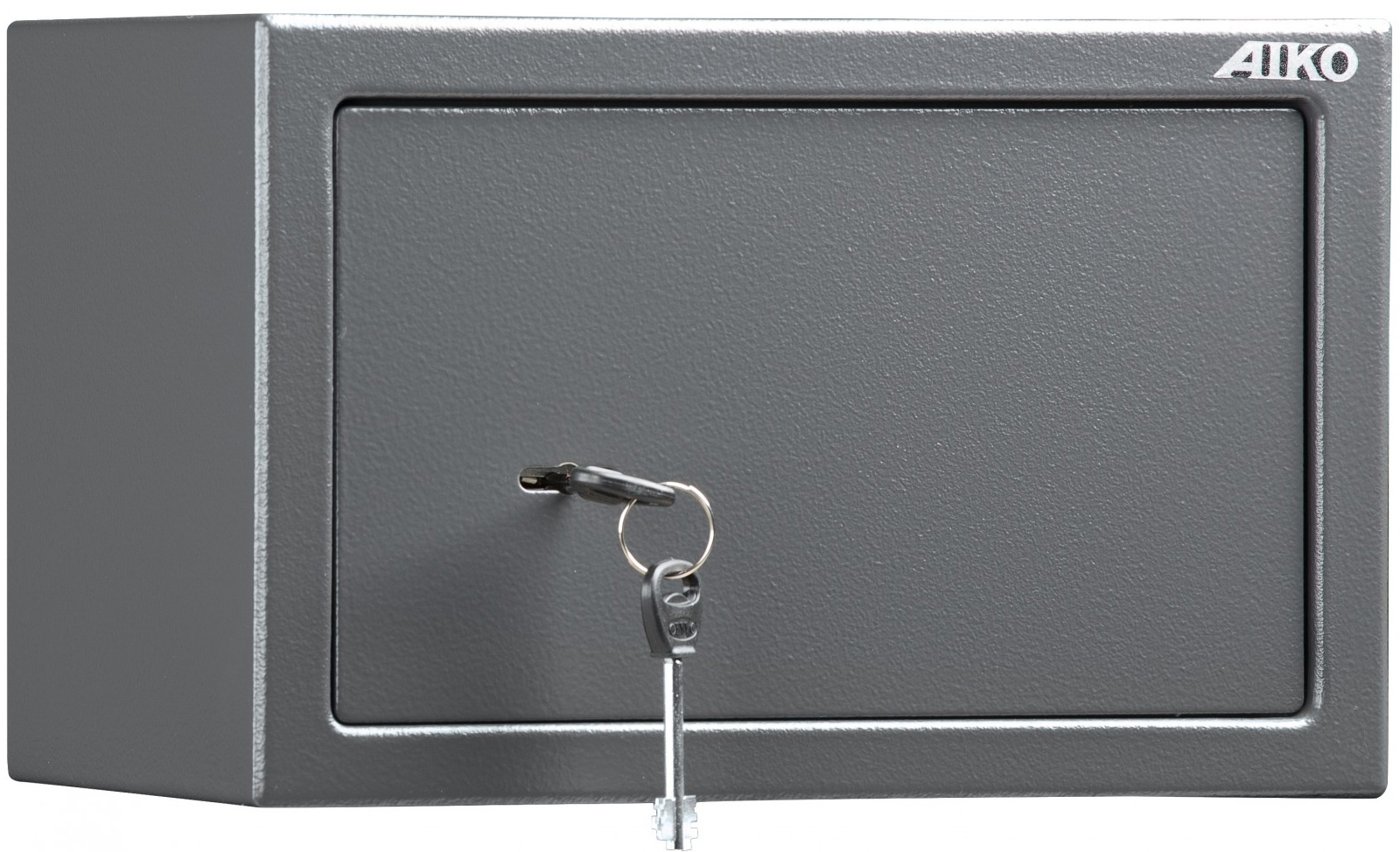 Сейф мебельный (200*310*200мм.) ключевой замок, 1 дверь, T-200 KL, графит AIKO - фото 1