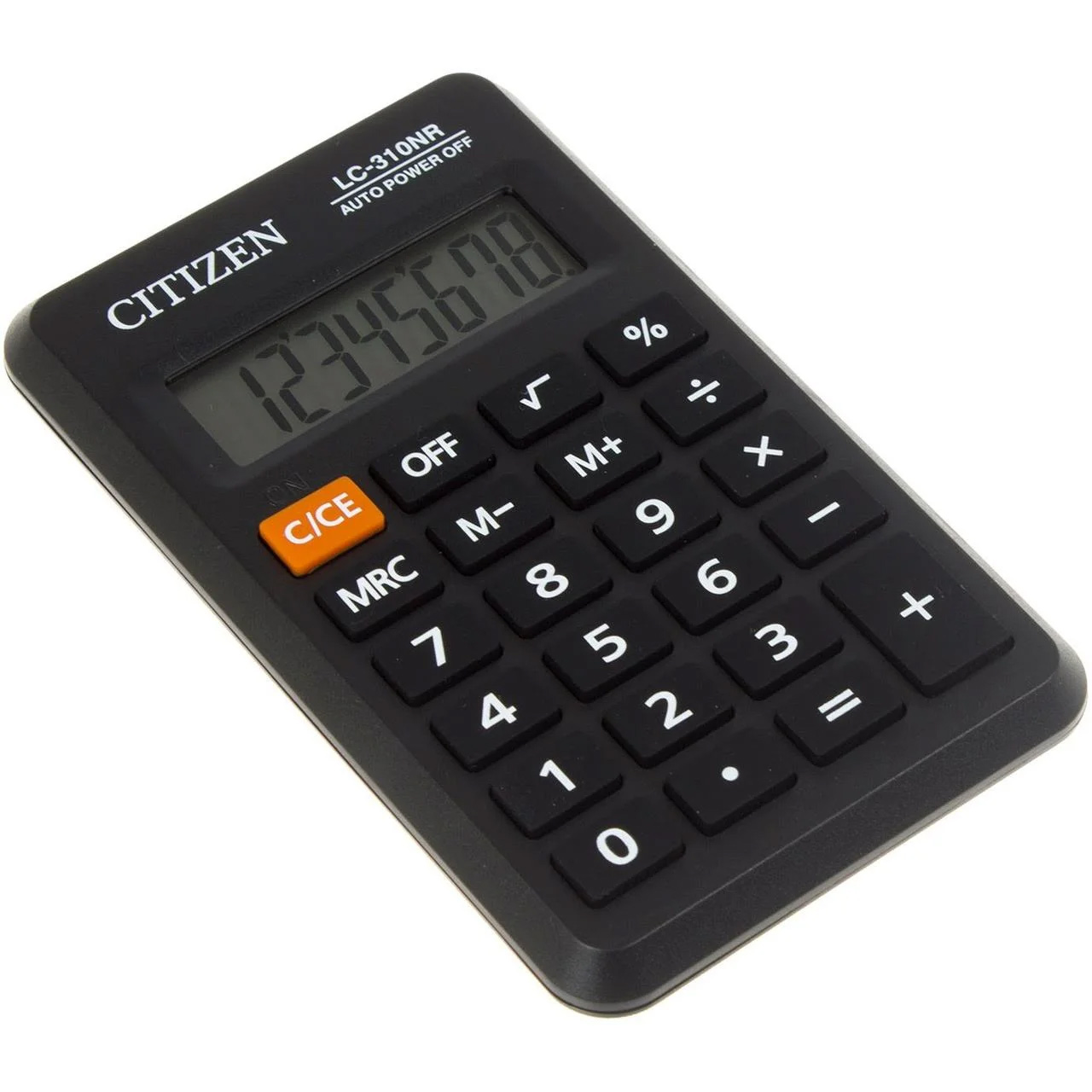 Калькулятор LC-310NR 8 розрядів, 114х69х14мм., чорн. Citizen - фото 1