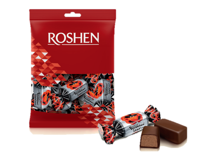 Цукерки Червоний мак 155гр. Roshen - фото 1