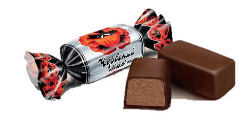 Цукерки Червоний мак 155гр. Roshen - фото 2