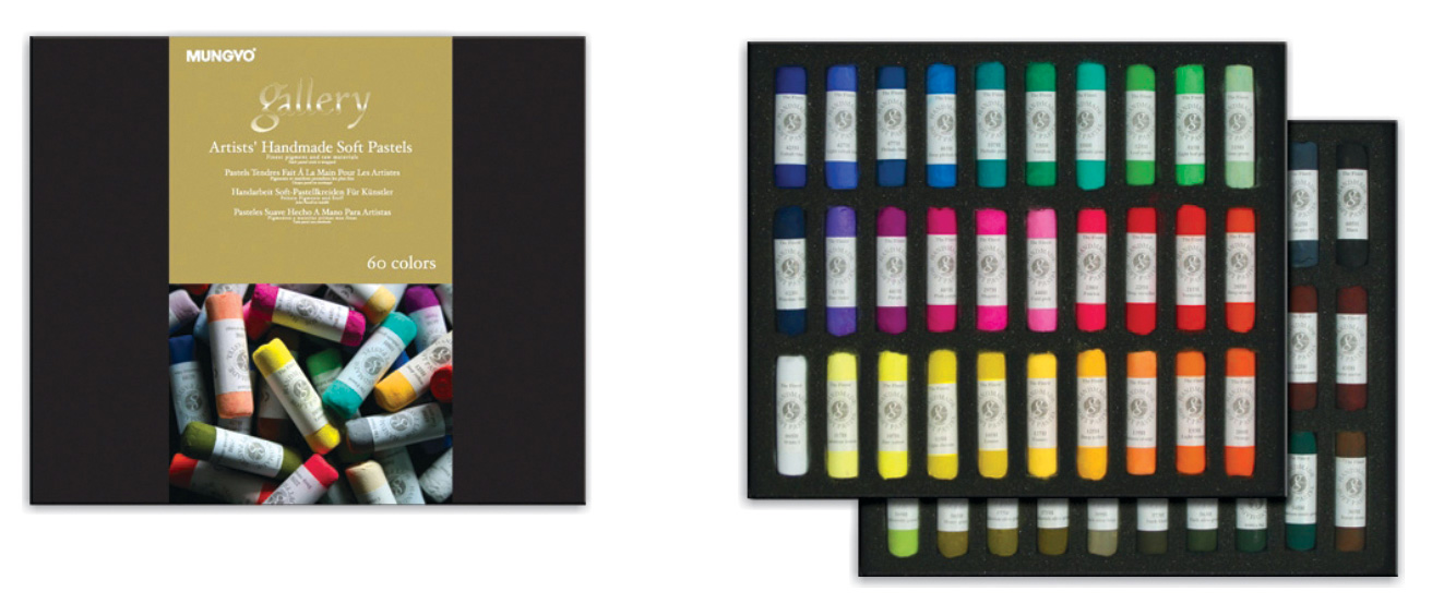 Пастель суха 60кол., ручна робота, MPHM-60 Mungyo - фото 1