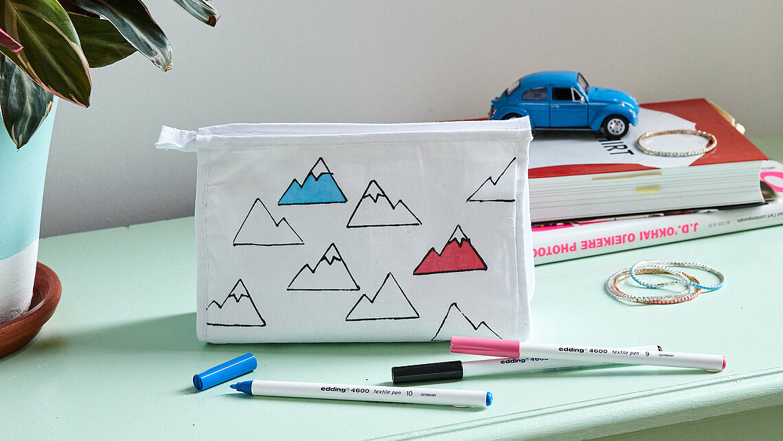 Маркер для тканини 4600, круглий наконечник 1мм., жовт/зел. Edding - фото 4