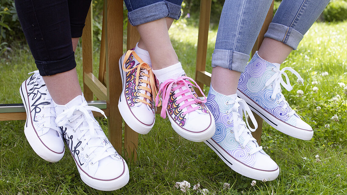 Маркер для тканини 4600, круглий наконечник 1мм., зелен. Edding - фото 2