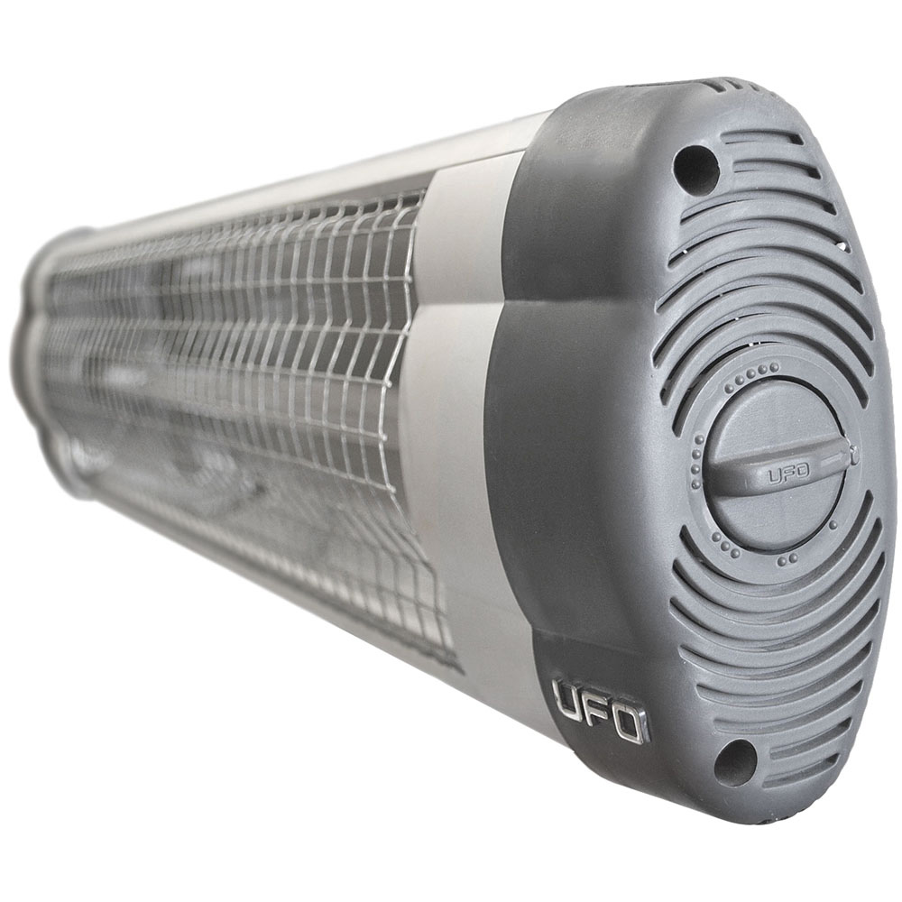 Обігрівач інфрачервоний Star 1800, з термостатом, сірий UFO - фото 1
