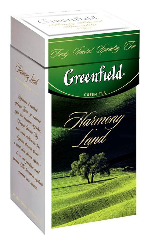 Чай чорний класичний Harmony Land, 125г., жестяна банка Greenfield - фото 1