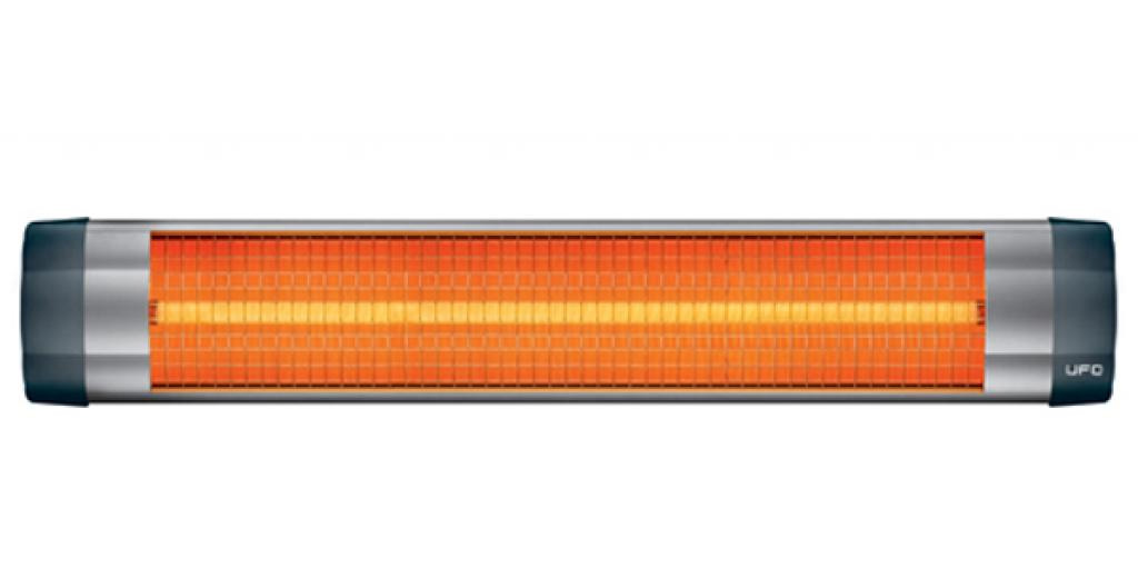 Обігрівач інфрачервоний Star 2900, з термостатом, сірий UFO - фото 1