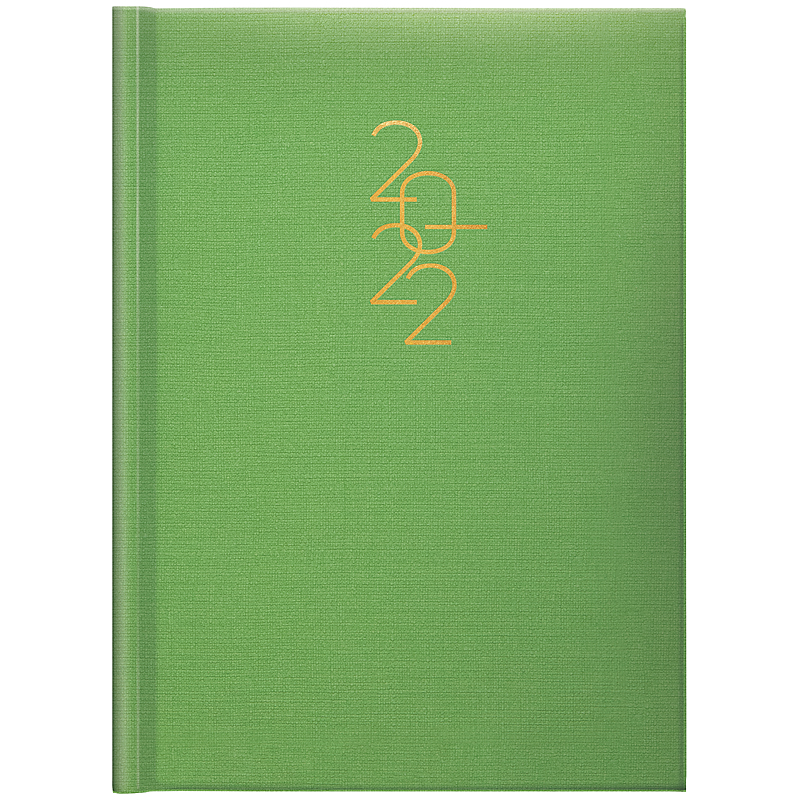 Ежедневник датированный 2022 Стандарт Tirol, 14,5х20,6см., св.-зел. Brunnen - фото 1