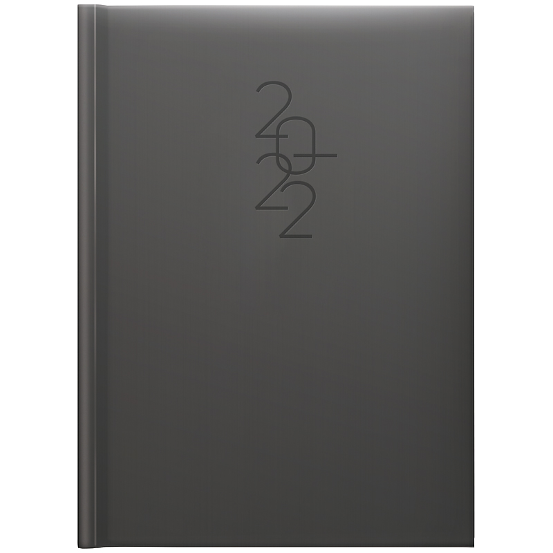 Ежедневник датированный 2022 Стандарт Графо, 14,5х20,6см., серебр. Brunnen - фото 2
