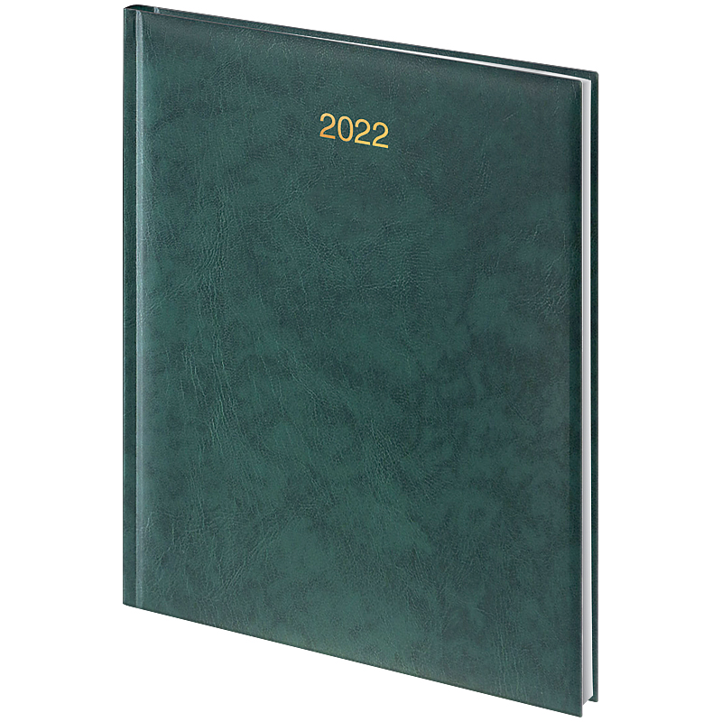 Щотижневик датований 2022 Бюро Miradur, 21х26см., зелен. Brunnen - фото 2