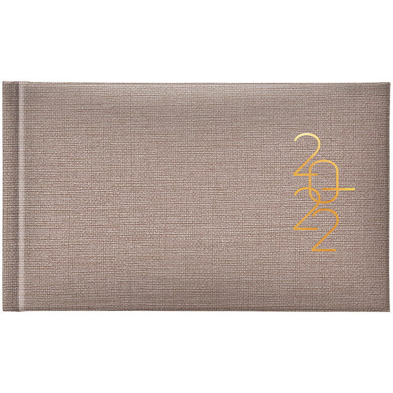 Еженедельник датированный 2022 карманный Tirol, 15,3х8,7см., беж. Brunnen - фото 2