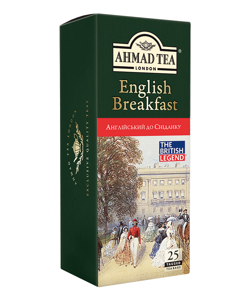 Чай чорний класичний Англійський до сніданку, 25пак. по 2г AHMAD - фото 1