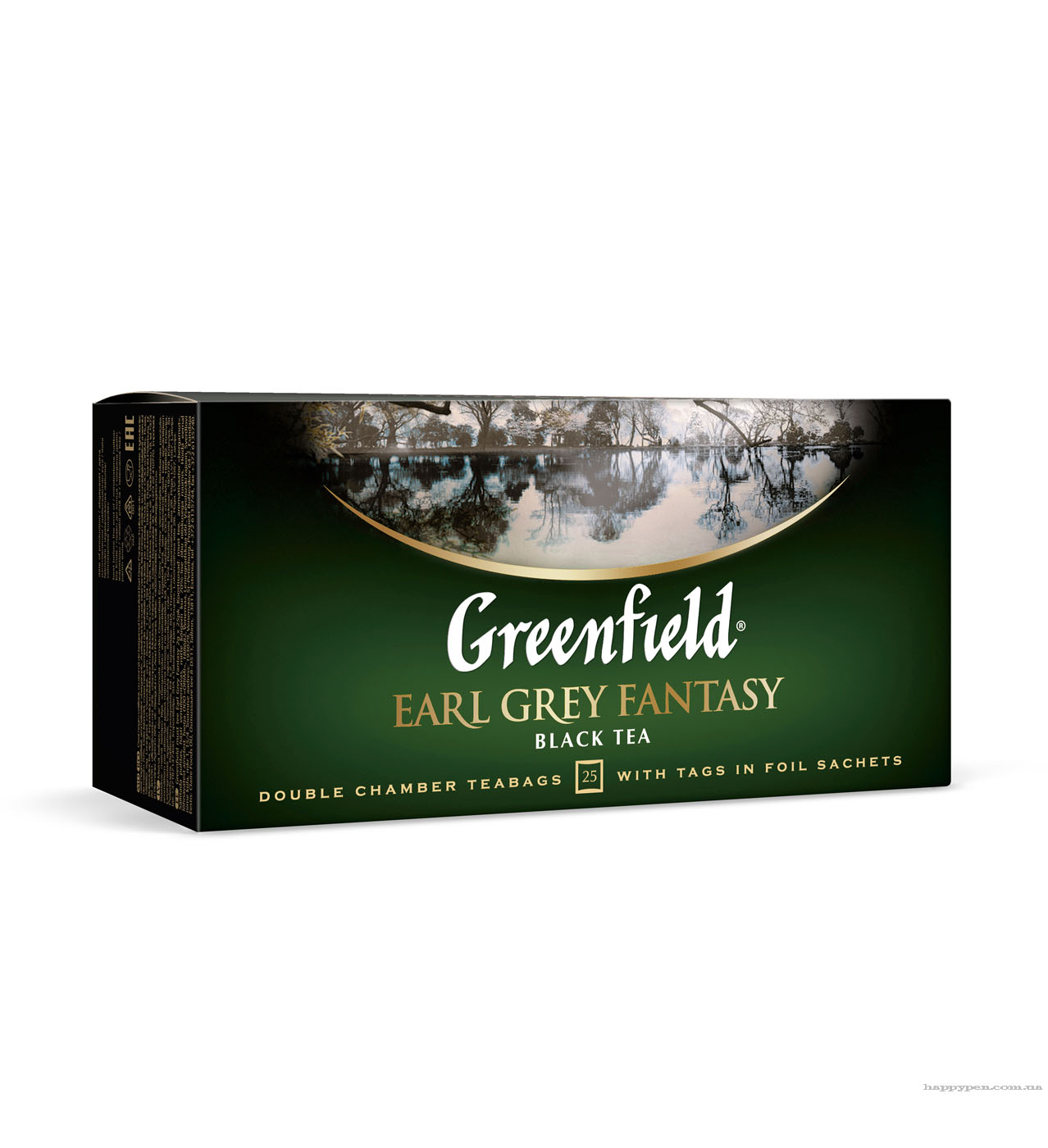 Чай черный классический Earl Grey Fantasy, 25пак. по 2г., термосаше Greenfield - фото 2