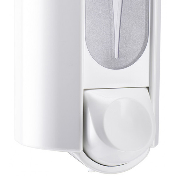 Диспенсер для жидкого мыла наливной, 800мл., ударостойкий пластик, бел. Mar Plast - фото 1