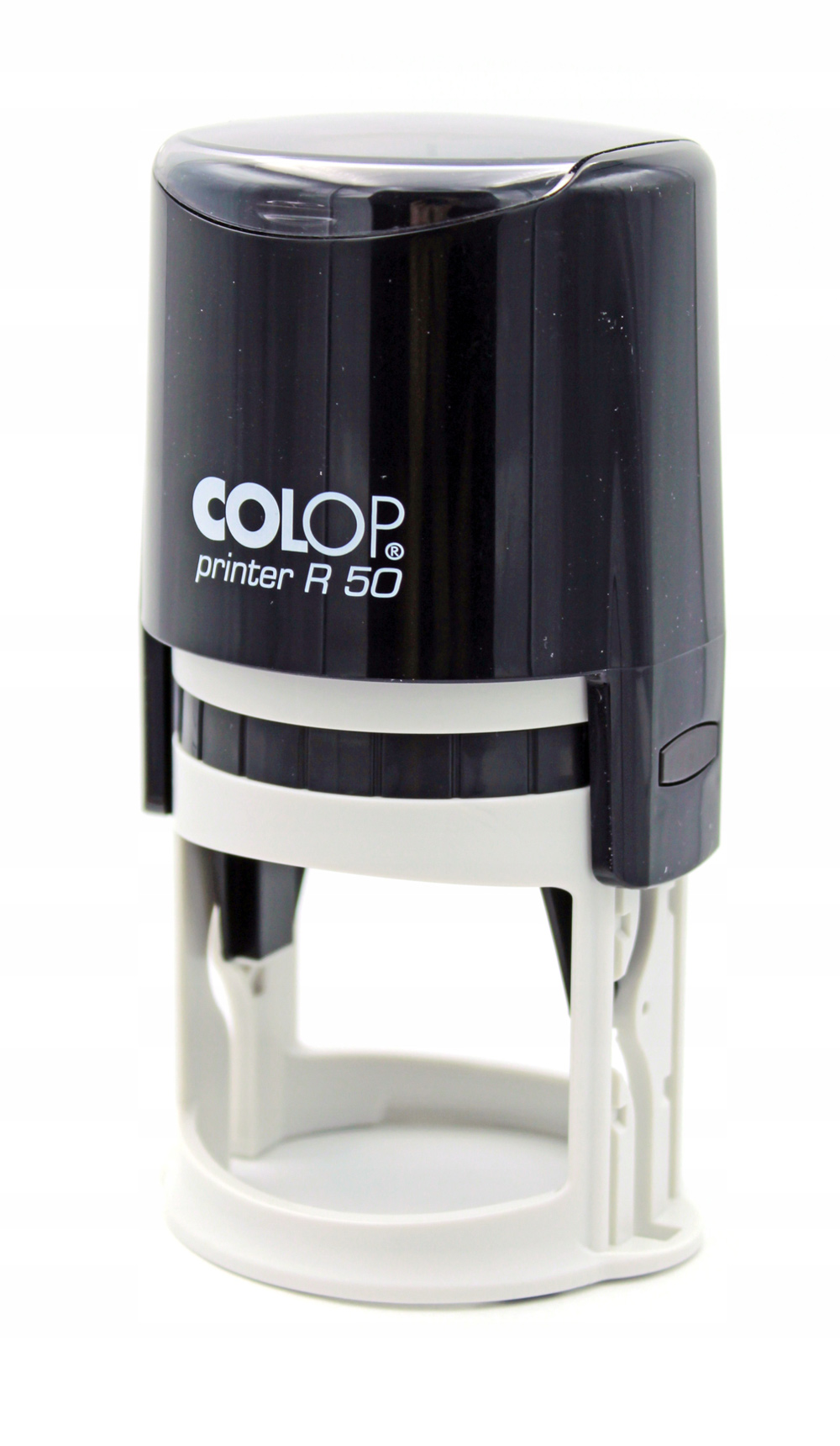 Оснастка для круглої печатки пластикова D=50мм., (круглий корпус), чорн. Colop - фото 2