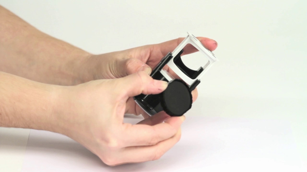 Оснастка для круглой печати, диаметр 30мм., круглый корпус, пластик., черн. Colop - фото 1