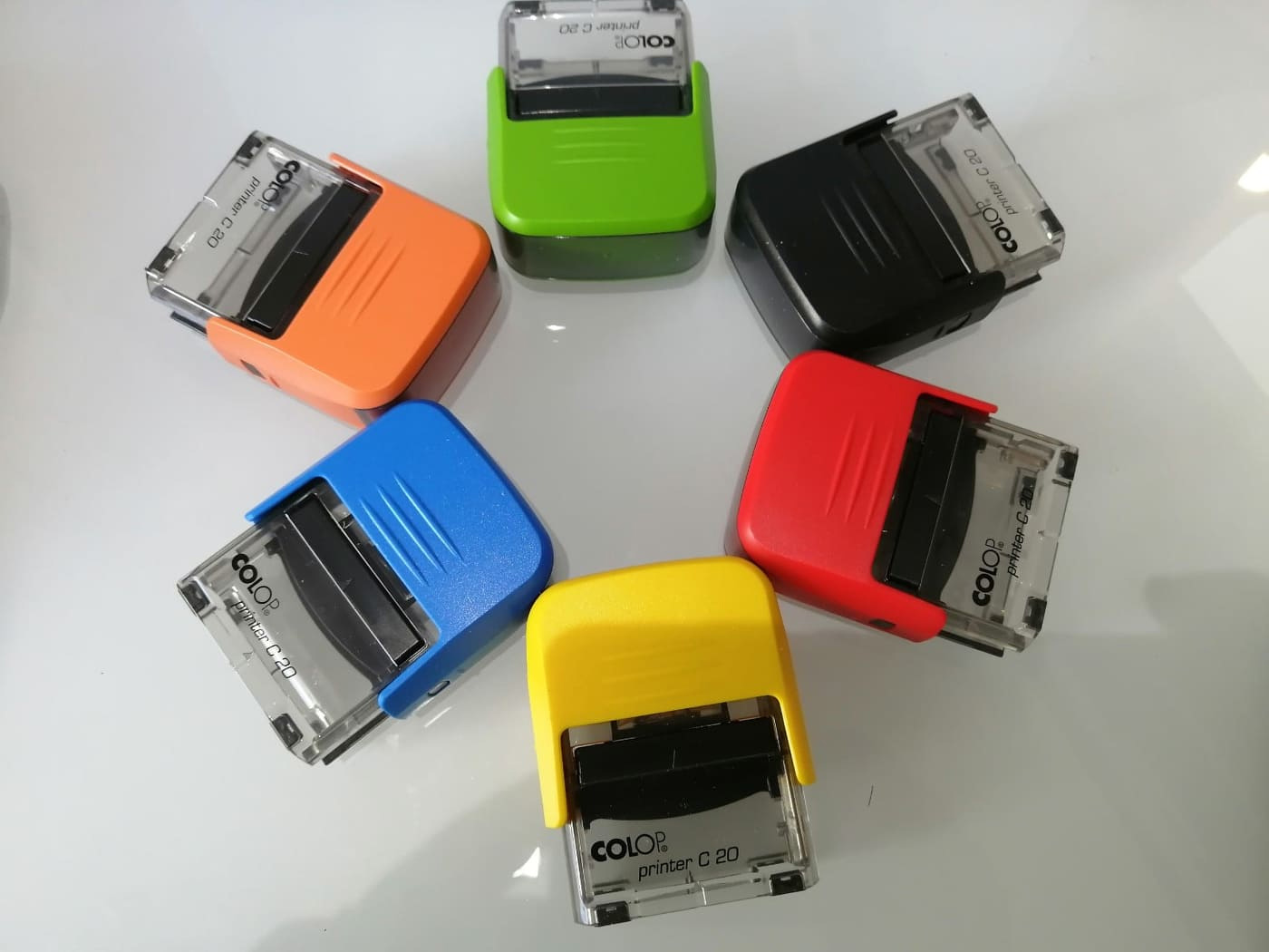 Оснастка для штампа 38х14мм., Compact, пластик., желт. Colop - фото 2