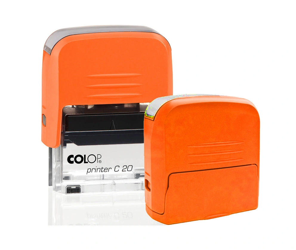 Оснастка для штампа 38х14мм., Compact, пластик., оранж. Colop - фото 1