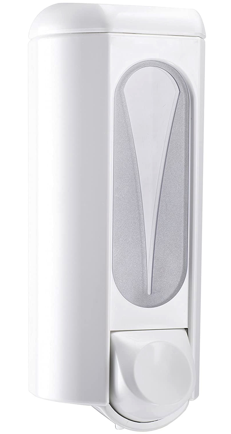 Диспенсер для жидкого мыла наливной, 800мл., ударостойкий пластик, бел. Mar Plast - фото 2