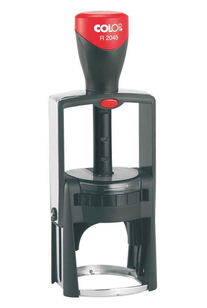 Оснастка для круглой печати, диаметр 45мм., круглый корпус, металл. Colop - фото 1