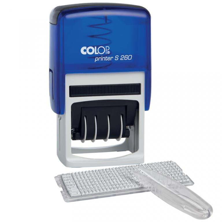 Датер самонабірний з вільним полем, 2-х рядковий 45*25мм., пластик Colop - фото 2