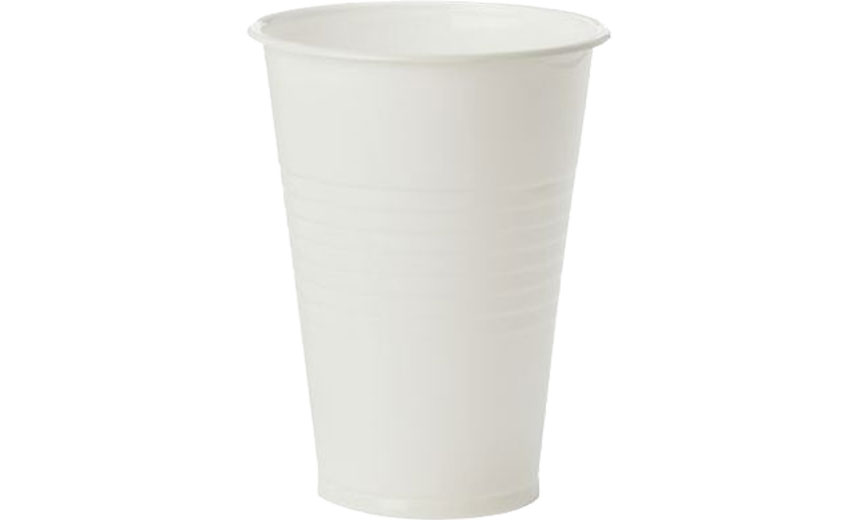 Стакани одноразові PP термо 200мл. 100шт/уп., біл. Україна - фото 1