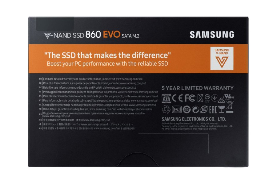 Накопитель SSD SAMSUNG  860 EVO 500GB M.2 SATA TLC  SAMSUNG - фото 4