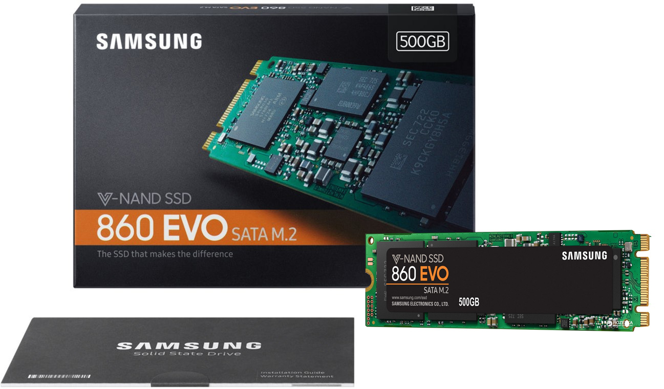Накопитель SSD SAMSUNG  860 EVO 500GB M.2 SATA TLC  SAMSUNG - фото 5