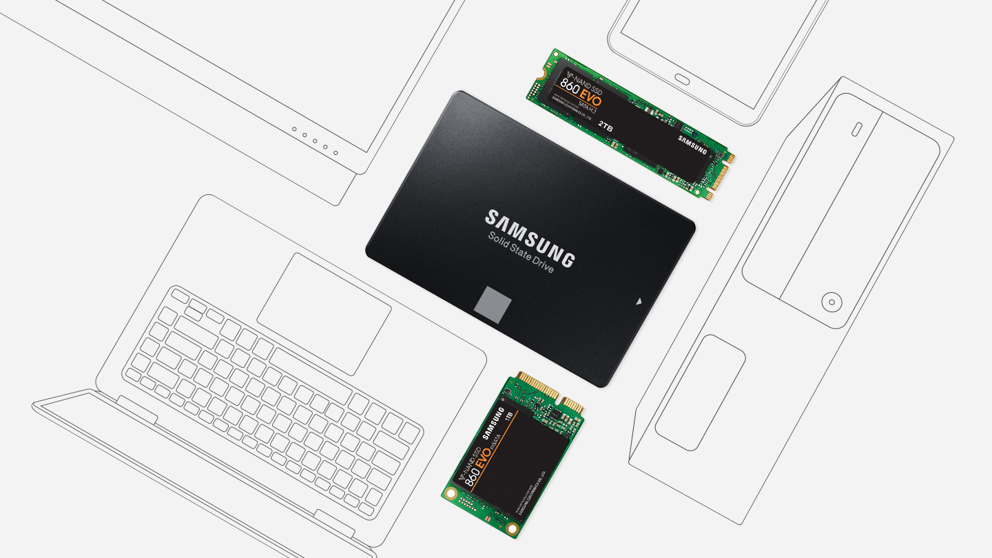 Накопитель SSD SAMSUNG  860 EVO 500GB M.2 SATA TLC  SAMSUNG - фото 6