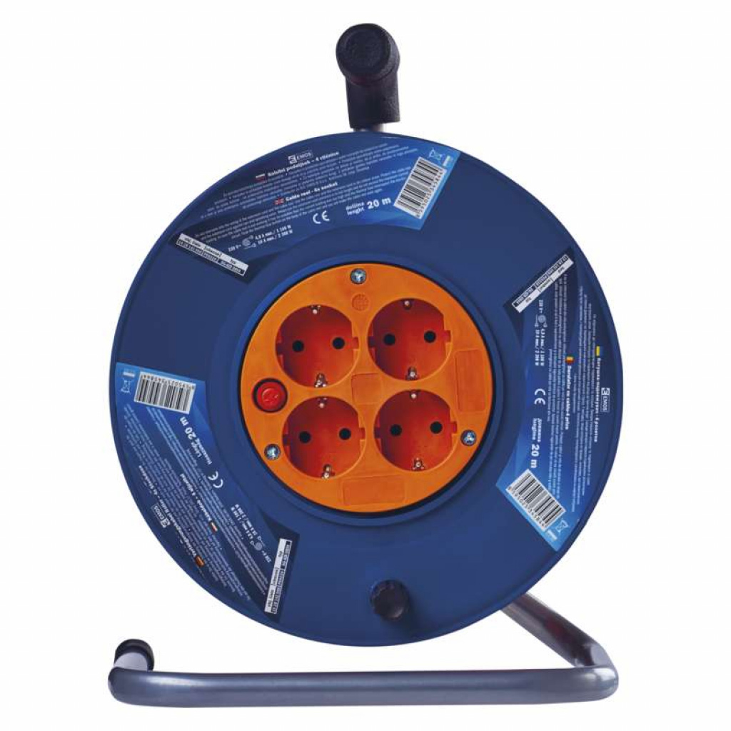 Фильтр-удлинитель P09220, 4 розетки,  20м. Emos - фото 2