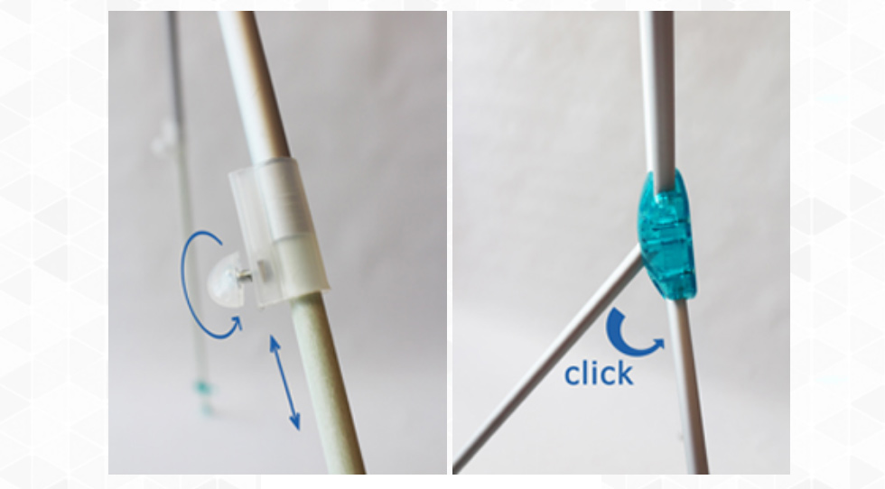 Стійка-тримач мобільна для банера 